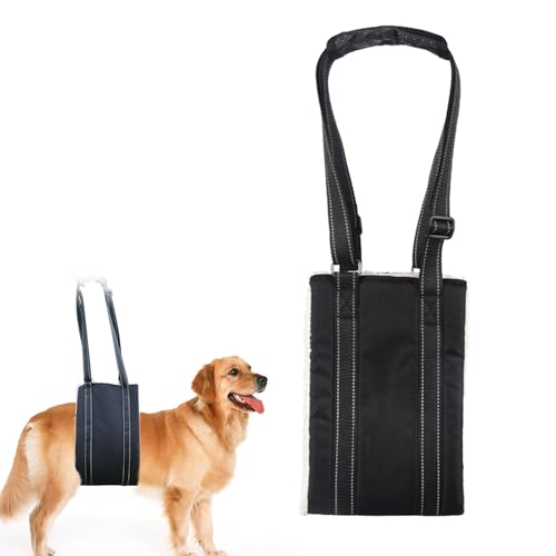 Imbracatura Supporto per Cani,Cintura di Sostegno per Cani Regolabile,Imbracatura di Sollevamento per Riabilitazione Assistita Tokaneit