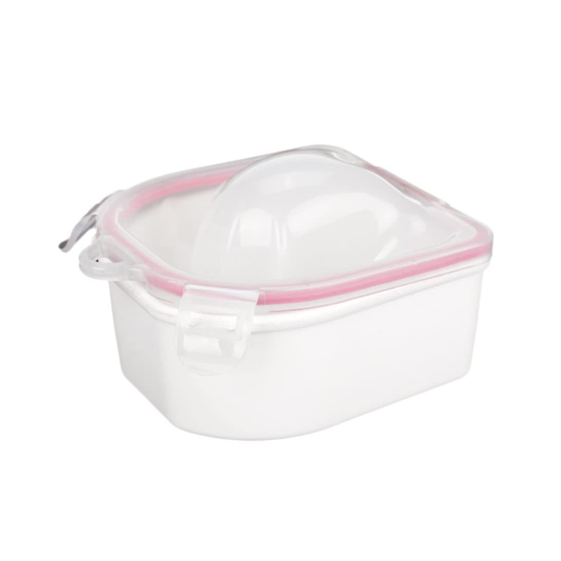 Professional Acetone Resistant Soak Off Bowl Warm Nail Spa Bowl Double Layer Hand Manicure Tool For Salon Or Home Use Beauty Tools.