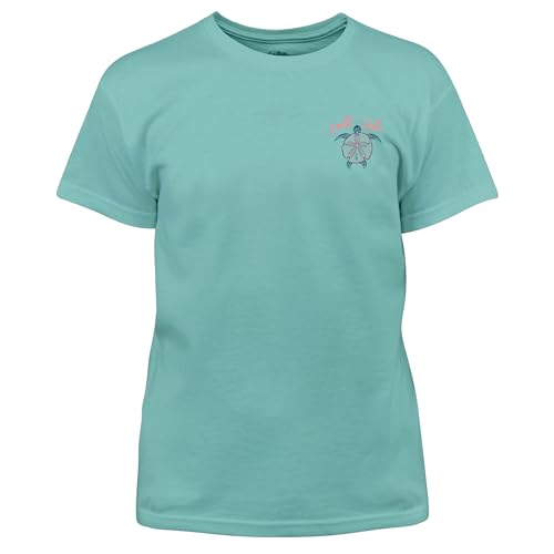 Salt Life Girl's Turtle Bay Youth Short Sleeve Classic Fit Shirt2