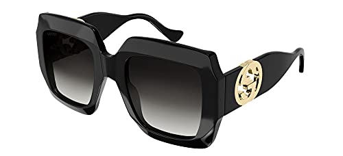 Gucci Occhiali da Sole GG1022S Black/Grey Shaded