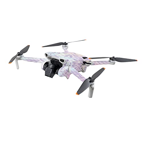 Image of MightySkins Carbon Fiber Skin Compatible with DJI Mini 3 - Pastel Mary | Protective, Durable Textured Carbon Fiber Finish | Easy to Apply | Made in The USA