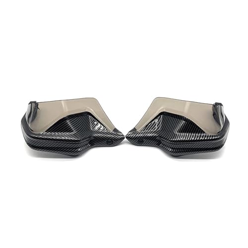 Moto protection mains poignée Benelli TRK702X protège mains pare-brise carbone vert