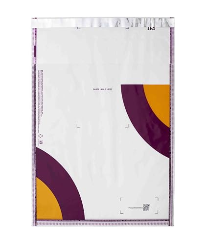 Image of Securement Meesho Branded Like Economy Courier Bags without POD Pouch with QR with QR (10 x 12 Inches) -100 Bags