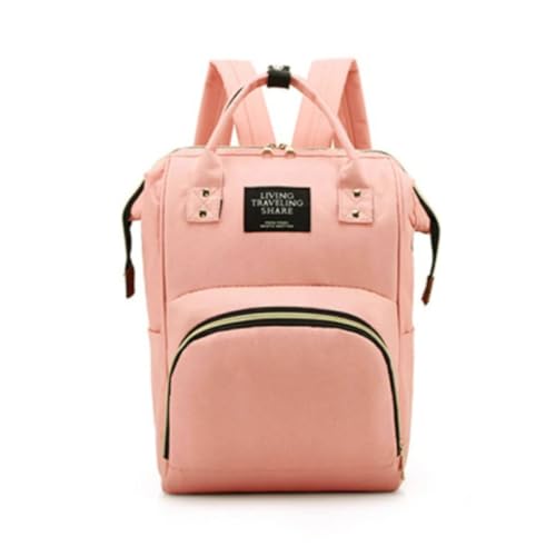 Bolsa Maternidade Térmica Para Mamadeira Mochila Mamãe Bebê (CORAL)