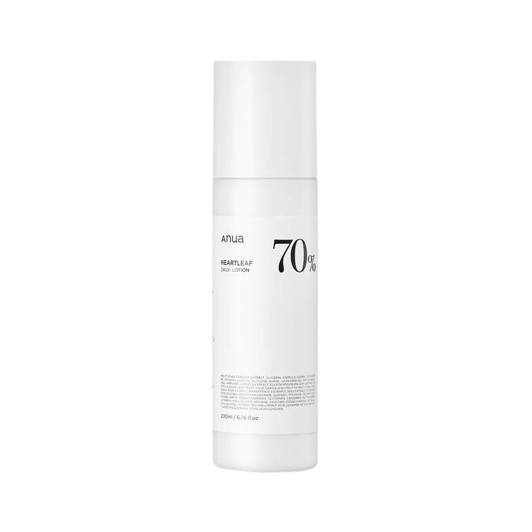 ANUA Heartleaf 70% Daily Lotion (200 ml), White