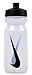 Nike Erwachsene Big Mouth Water Bottle Trinkflasche, mehrfarbig (Clear/Black), 650 ml