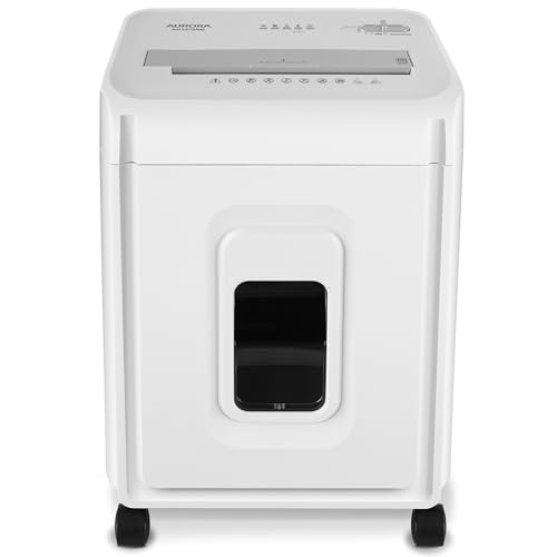 Image of Aurora AU1270XB Professional Grade 12-Sheet Security P-4 Cross-Cut Paper and Credit Card / 20 Minutes Continuous Run Time Shredder