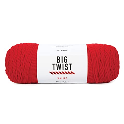 Image of Value Worsted Yarn (Varsity Red)