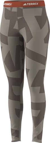 adidas Damen Multi Synthetic Base Layer Tights, wonder taupe, S