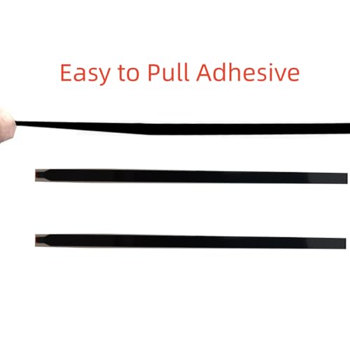 Xiang-Yi XI-Y10BK 10Pcs Laptop Screen Double Sided Tape Replacement For Laptop Lcd Led Screen Easy To Pull Adhesive Pull Tab Stretch Tape Black thumb #5