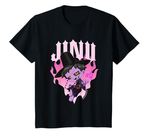 KPOP Demon Hunters Jinu Demon Heart Flames Camiseta