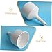PACKOVE Buchner Filter Funnels for Lab Use 100ml 60ml Wide Mouth Filling Funnels White for Scientific and Industrial Applications