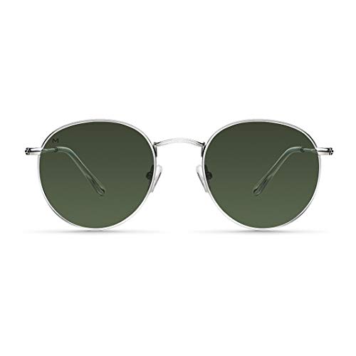 MELLER - Yster Silver Olive - Gafas de sol para hombre y mujer