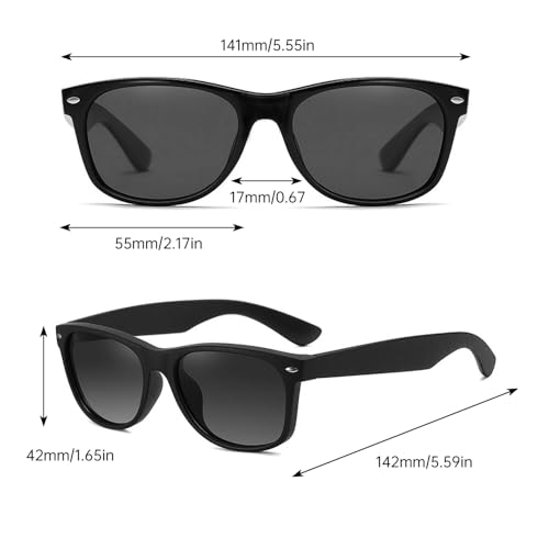 Polarized Sunglasses for Men, Classic Mens Sunglasses for Driving Fishing Golf4