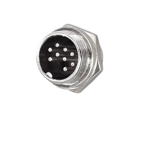 SDFGUL 5/2  2/3/4/5/6/7/8/9/10/12/14/15Pin GX20 qIX~`NCbNRlN^ibg\Pbg(GX20-9P Male,100PCS)