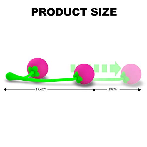 Healifty Pesos de Bolas de Kegel Aperto da Vagina Ben Wa ExercÃ­cios de Bola de Pesos para Mulheres