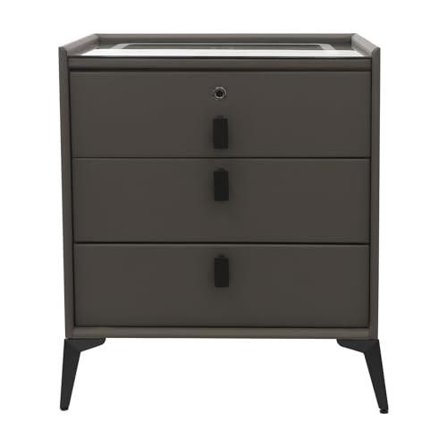 Ecoggeder Comodino intelligente con 3 luci, dimmerabile,...