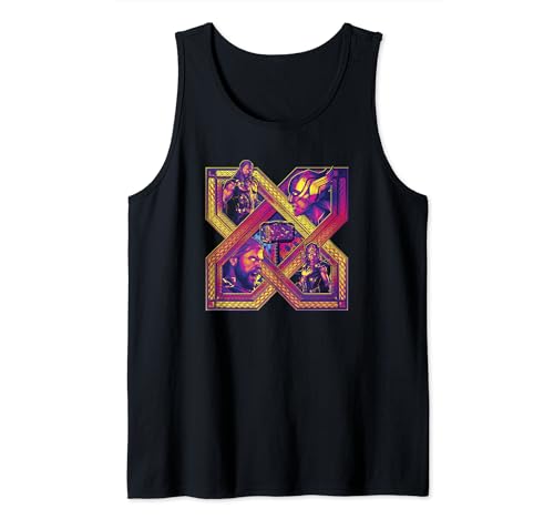 Thor And Jane X Symbol tank top de Marvel para adultos entusiastas de los cómics