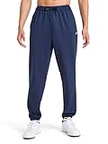 Reebok Men’s Velocity Pant, Standard Fit, 31” Inseam, Lightweight Stretch Air Weave Scuba Fabric, Navy, Medium