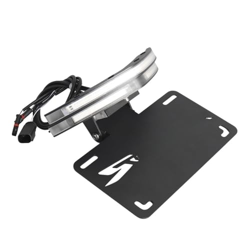 Support plaque immatriculation arrière F900R F900XR avec feu LED et support contre-pointe