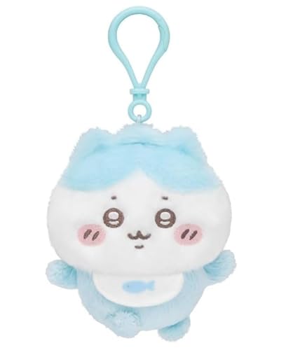 公式】ちい'かわ Chii-kawa Baby マスコット 全8種 グッズ 可愛い 雑貨 アクセサリー コレクション インテリア ギフト プレゼント 誕生日 贈り物 約9cm (はちわれ)