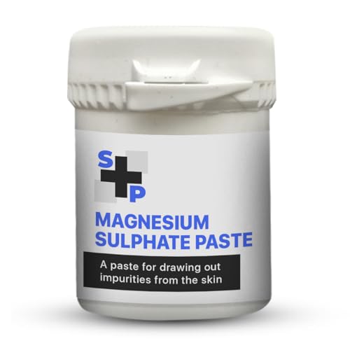 S+P Magnesium Sulphate Paste, Premium Drawing Ointment for Effortless Deep Pore Cleansing, Natural Impurity Removal & Soothing Skin Revitalization-50g, Osmosis Action