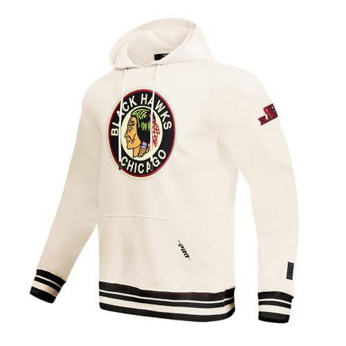 Image of Pro Standard Men's NHL Retro Classics Brushed Back French Terry Pull Over Hoodie