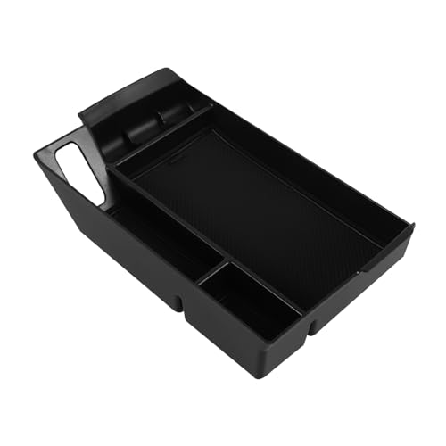 Cabilock Center Console Organizer Tray Armrest Storage Box Durable Automotive Storage for Quick Installation Keep Essentials Within Reach
