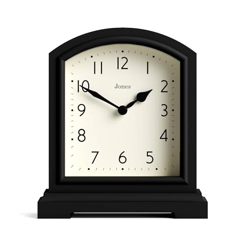 JONES CLOCKS® Tavern kaminuhr | Modernes Design der bogenplatte...