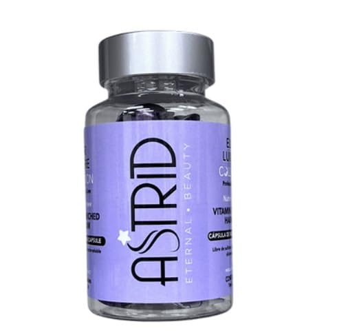 ASTRID Elixir Lumiere Hair Serum, Vitamin E Enriched Treatment, 40 Capsules, UV and Thermal Protection