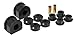 Prothane 7-1139-BL Black 23 mm Rear Sway Bar Bushing Kit