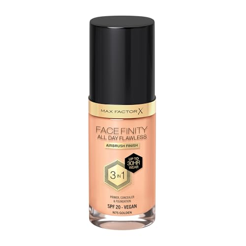 Image of Max Factor Facefinity All Day Flawless 3-in-1 Foundation - N75 Golden