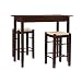 Linon Tavern Three Piece Counter Set