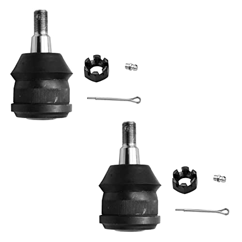 Image of Detroit Axle - 8pc Front End Control Arms Kit for Chevy GMC C1500 C2500 Suburban C3500 Savana Express 2500 3500, 2 Upper Control Arms w /Ball Joints 4 Tie Rod Ends 2 Lower Ball Joints Replacement