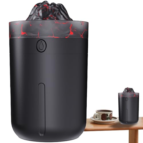 Imagen de Humidificador Personal de Escritorio USB Difusor De 7 Colores Con Carga Tipo-C De 330ml