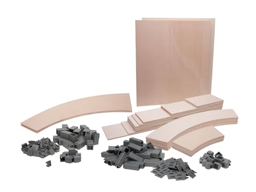 NOCH® easy TRACK® route kit “Karlsberg”, model construction route kit, ideal for H0 track planning