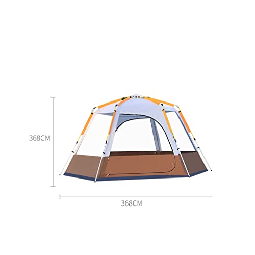 Zhangpeng IJs vissen tent winter vissen tent camping verdikte katoen tent outdoor koude winter vissen veld vissen tent tent (Color : A, Size : 368 * 368 * 190cm) - Image 3