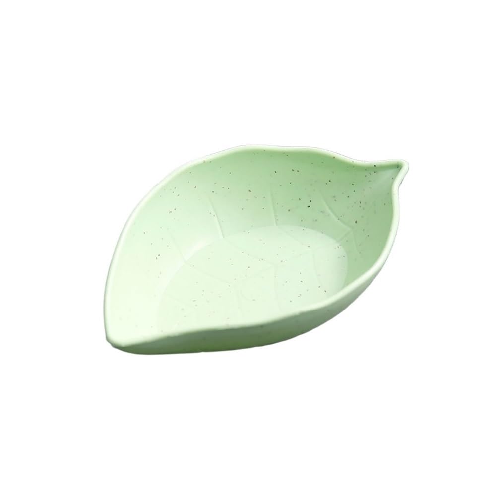 Cenz-888 Snack Dish Leaf Shape Seasoning Dish Kitchen Utensils Tableware Sauce Vinegar Bowl