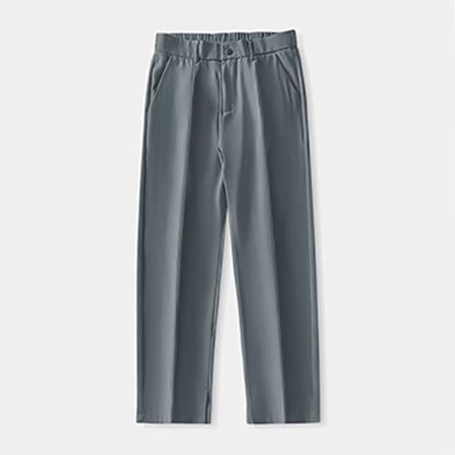 Pantalon décontracté homme tissu léger drapé ample confortable - 4