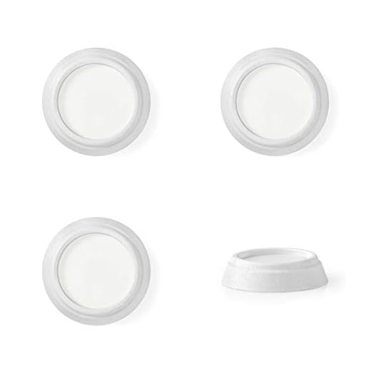 TronicXL Gummi-Schwingungsdämpfer Waschmaschinen Trockner Schwingungs Vibration Dämpfungkompatibel für BSH Electrolux Panasonic Samsung Gorenje Siemens Miele AEG Bauknecht LG Beko Bosch Haier