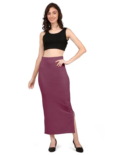 Image of Mehrang Stretchable Saree Shapewear Petticoat for Women, Cotton Blended,Petticoat,Skirts for Women,Shape Wear Dress for Saree