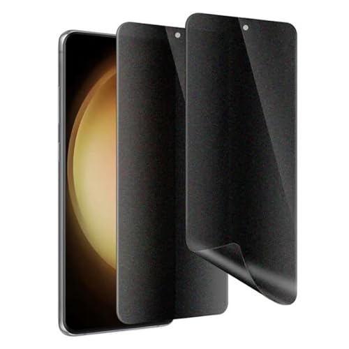 Film hydrogel haute sensibilité pour Samsung S25 : protection d'écran anti-espion invisible