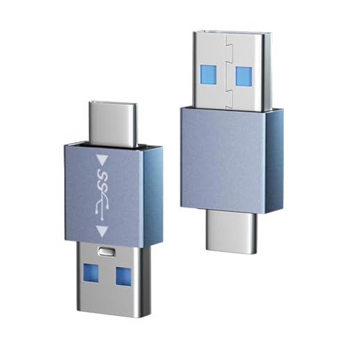 Adaptador USB C: cubo USB C de 100 Gbps, conector de transmisión de alta...