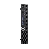 Dell Optiplex 3070 9th Gen Intel Core i5 i5-9500T 8 Go DDR4-SDRAM 256 Go SSD Noir MFF Mini PC Optiplex 3070, 2, GHz, 9th Gen Intel Core i5, i5-9500T, 8 Go, 256 Go, Windows 10 Pro