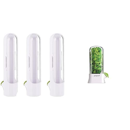 Prepara Herb Savor Pod 2.0, Set of 3 & Eco Herb Savor Pod, , Green, 6.2 x 2.9 x 10.7 inches