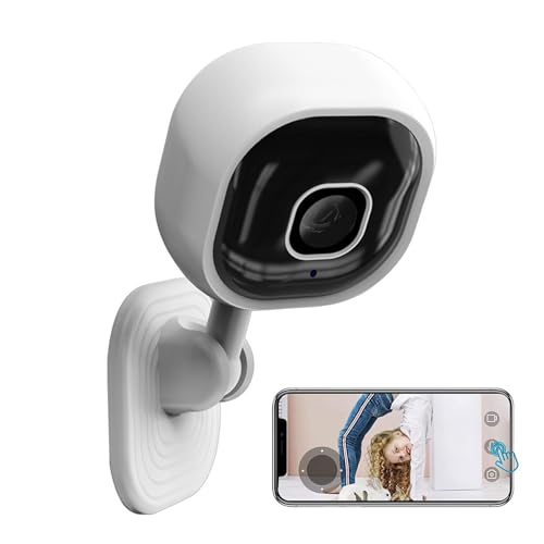 Dispositivo di monitoraggio Smart House per interni | Telecamera di sicurezza domestica | Telecamera audio bidirezionale | Telecamera per visione notturna | Telecamere interne per la sicurezza