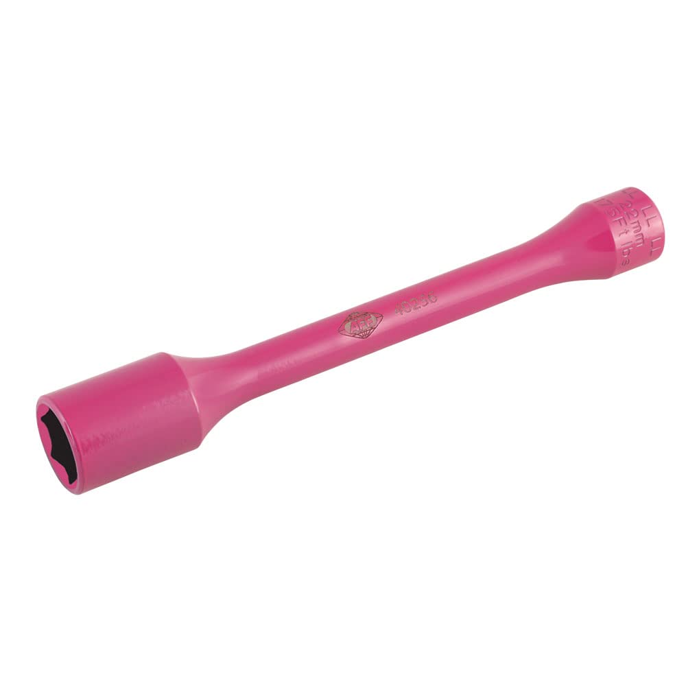 AFF Torque Limited Socket, 1/2" Drive, 22mm, 175 ft/lbs, Bubble Gum, 40256
