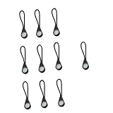 NUOBESTY 10 Piezas Tirador De Cremallera Luminoso Cuerda Luminosa Para Cremallera Que Brillan La Oscuridad Para Camping y Actividades Nocturnas