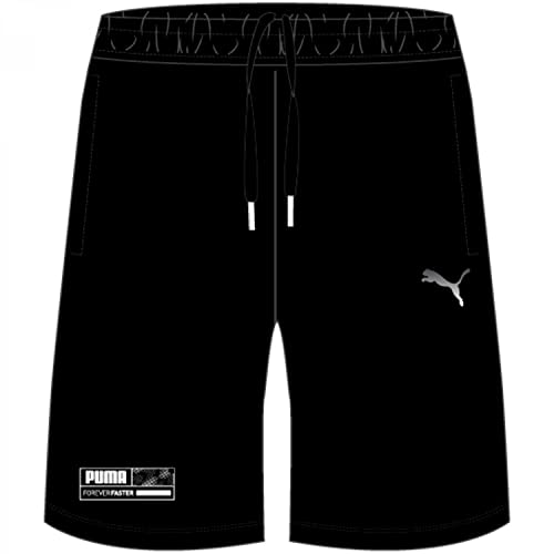 PUMA Jungen Active Sports Woven Shorts B Gewebte Schwarz, 152