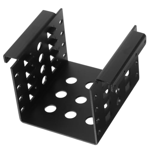 HIAKDOFT Supporto Hard Disk in Ferro Resistente Staffa per Montaggio SSD Accessorio Organizzatore per Desktop e Case Compatibili